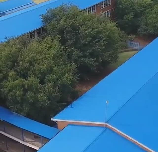 Riverside High School from the air